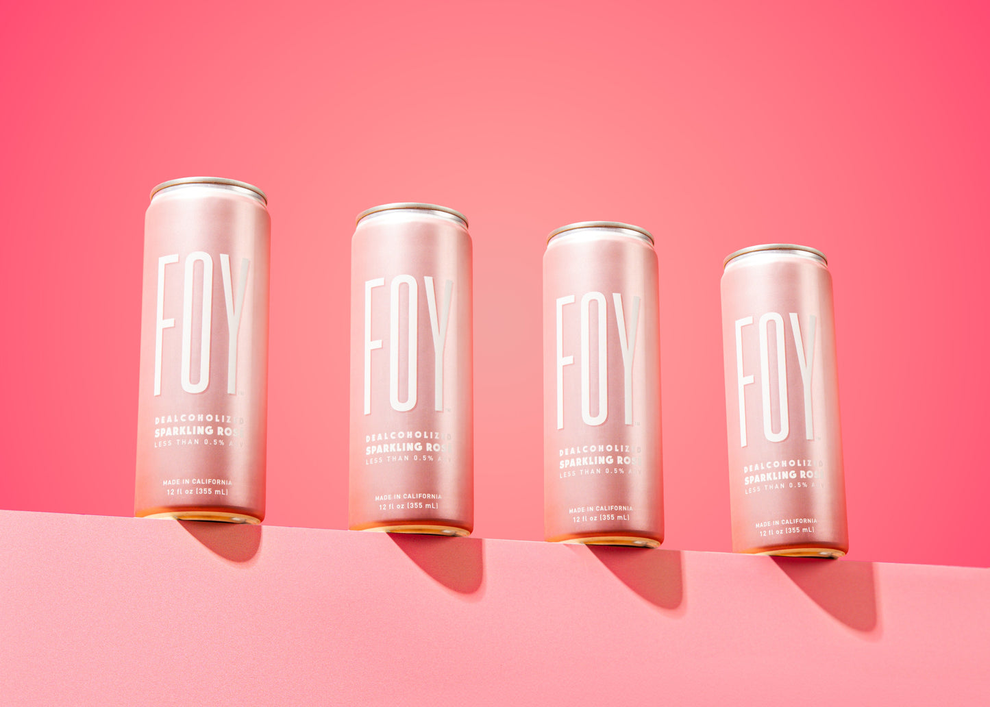FOY Sparkling Rosé Can 4-Pack