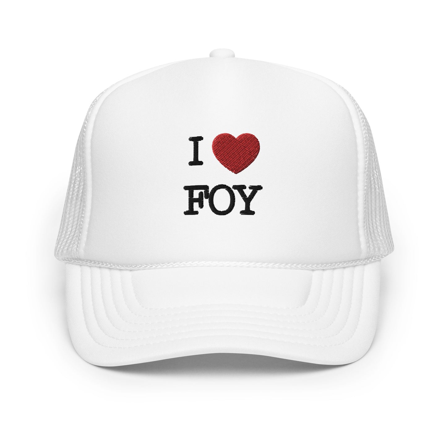 I LOVE FOY trucker hat