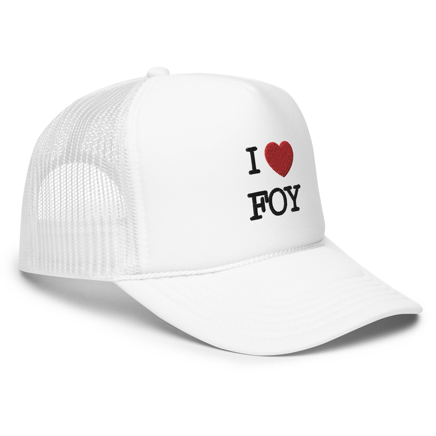I LOVE FOY trucker hat