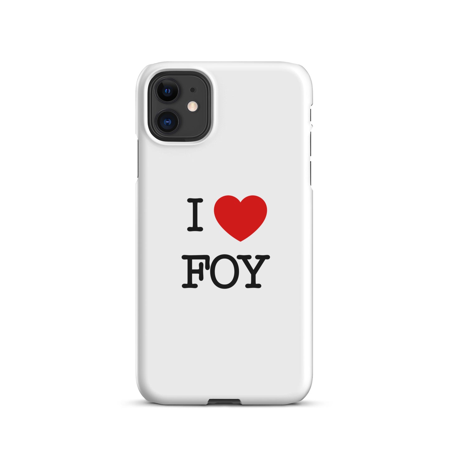 I HEART FOY Snap case for iPhone®