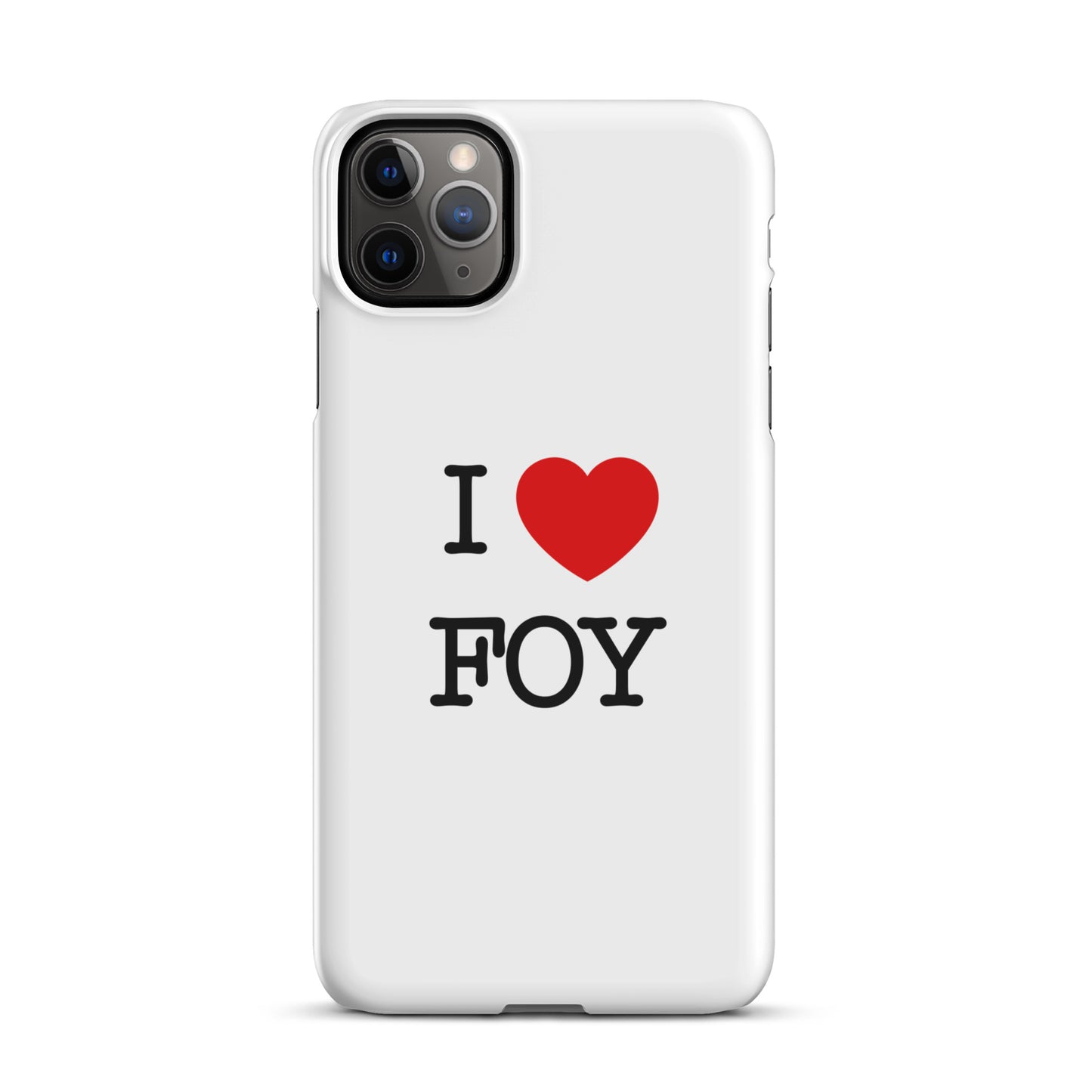 I HEART FOY Snap case for iPhone®