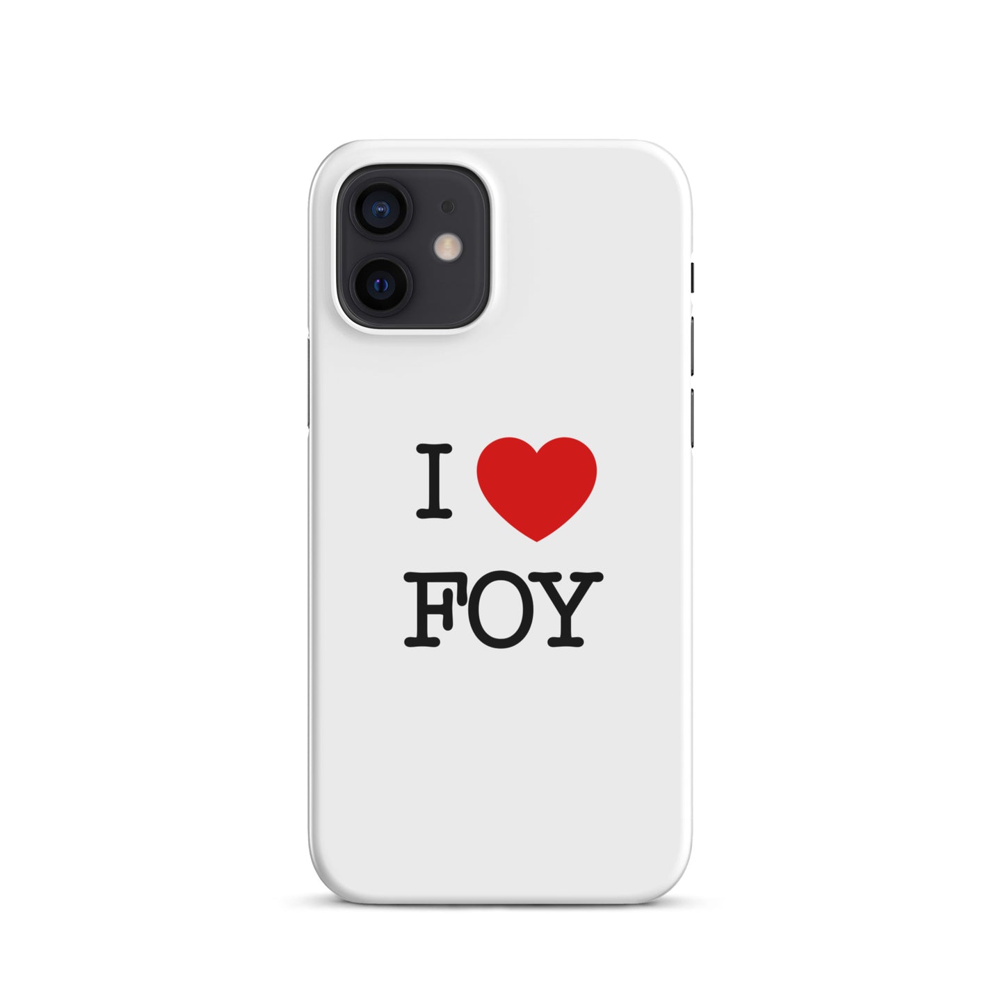 I HEART FOY Snap case for iPhone®