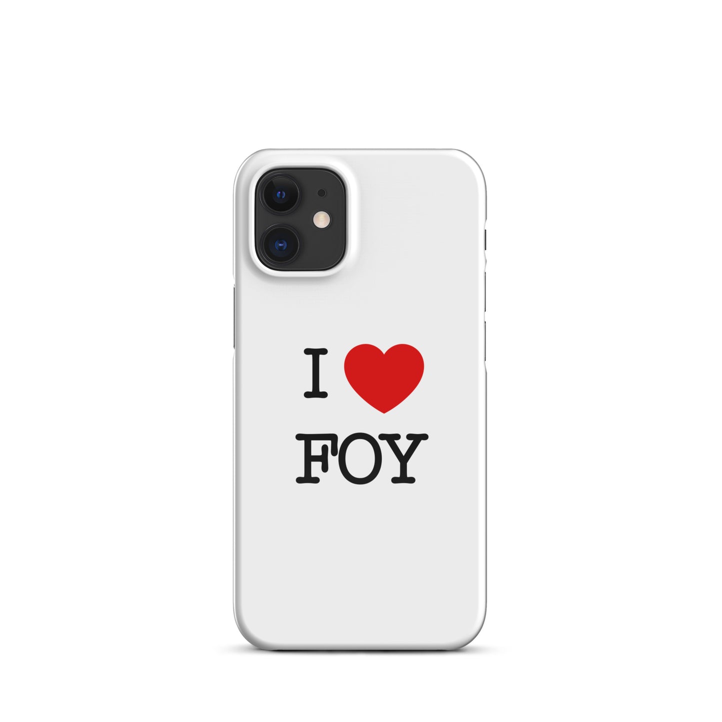 I HEART FOY Snap case for iPhone®