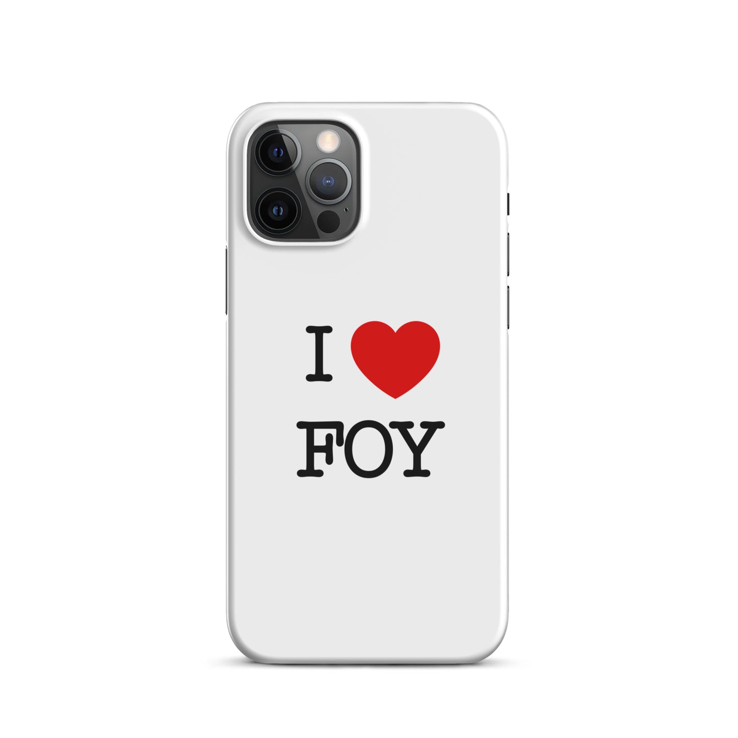 I HEART FOY Snap case for iPhone®