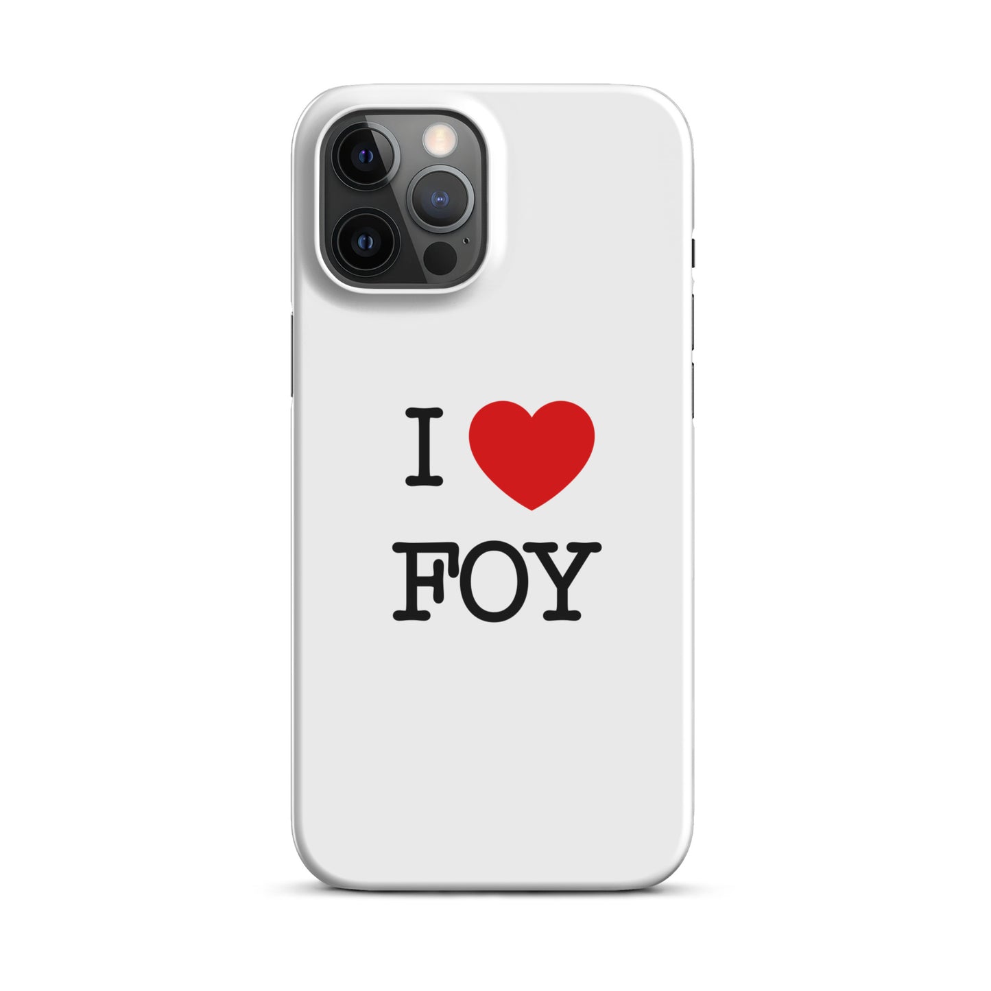 I HEART FOY Snap case for iPhone®