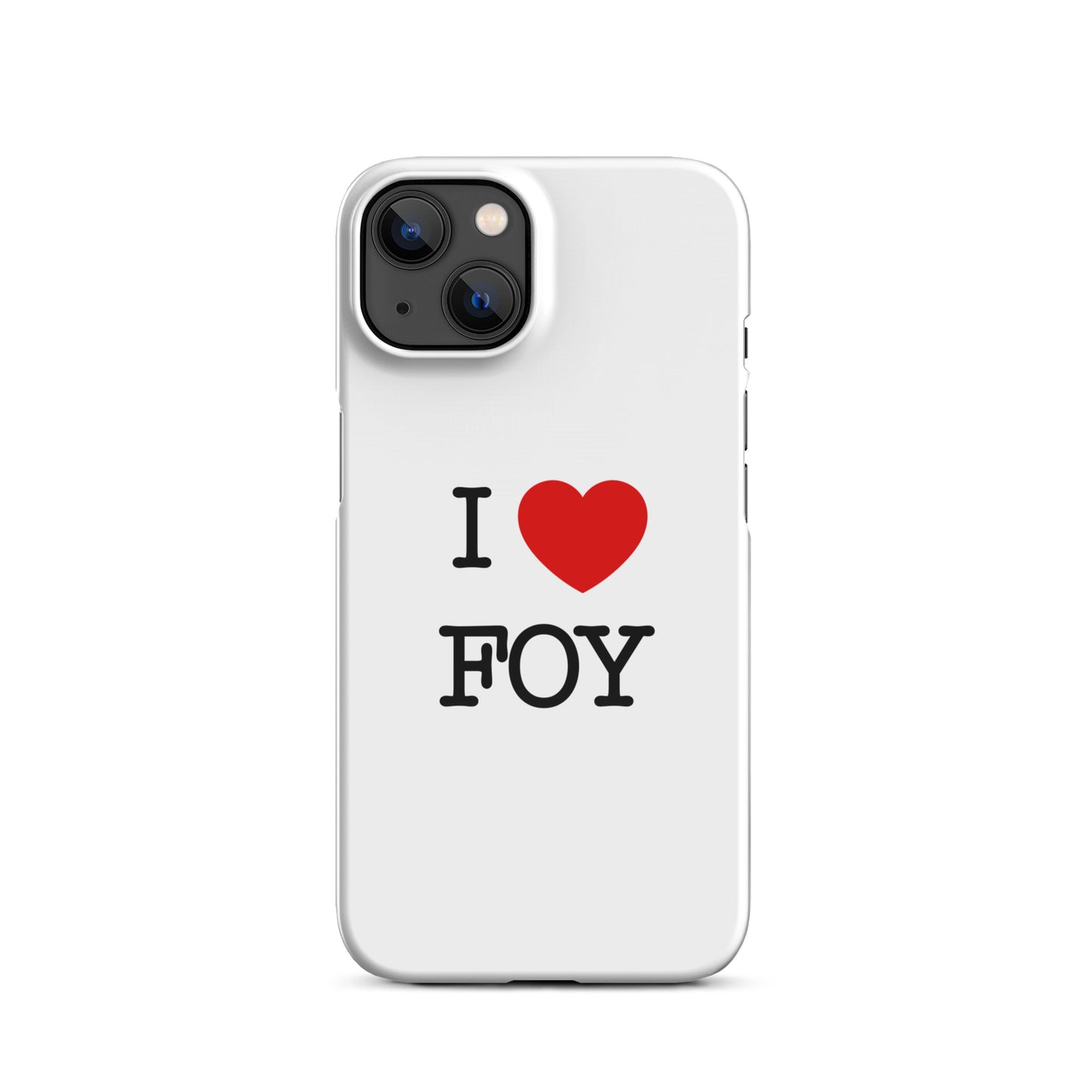 I HEART FOY Snap case for iPhone®