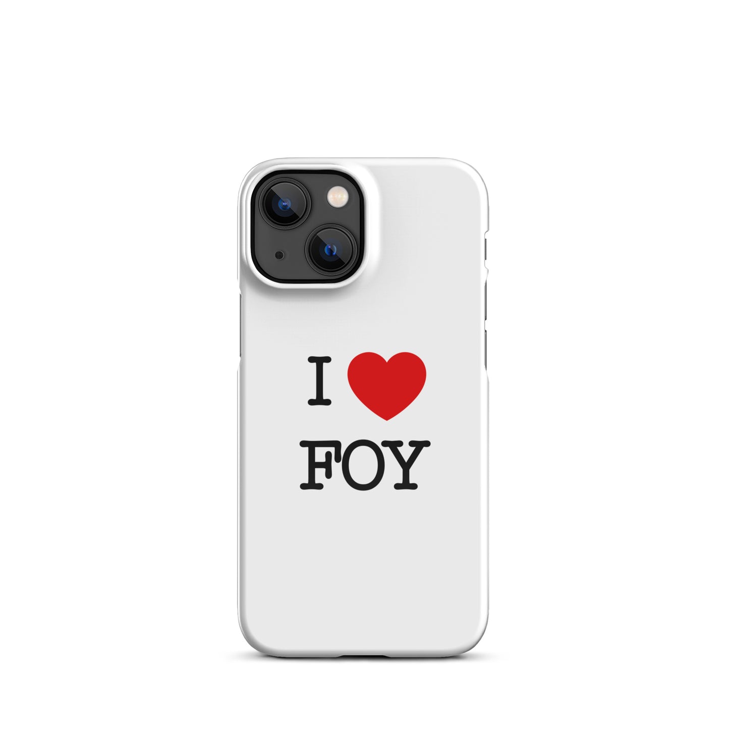I HEART FOY Snap case for iPhone®