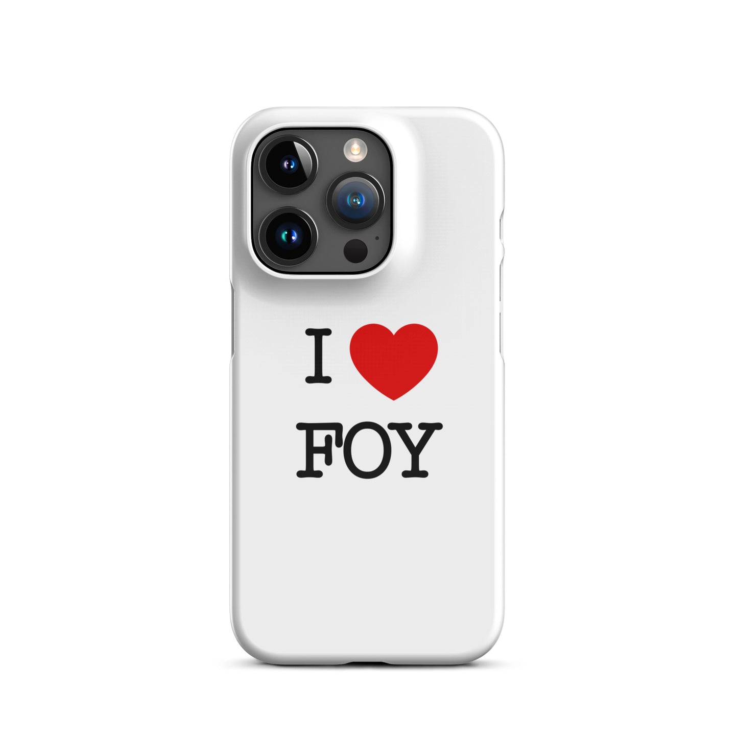 I HEART FOY Snap case for iPhone®