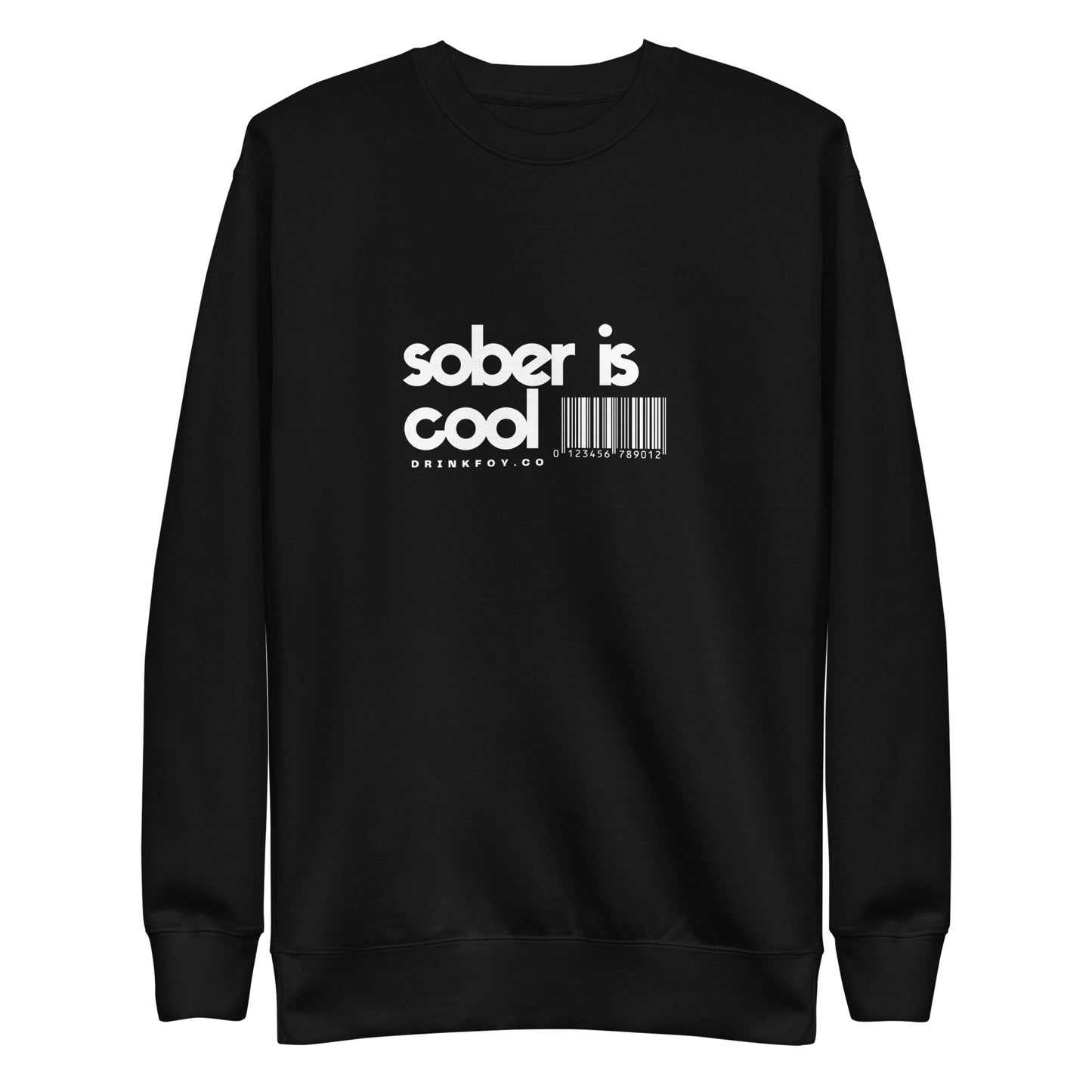 Sober is Cool Unisex Premium Sweatshirt