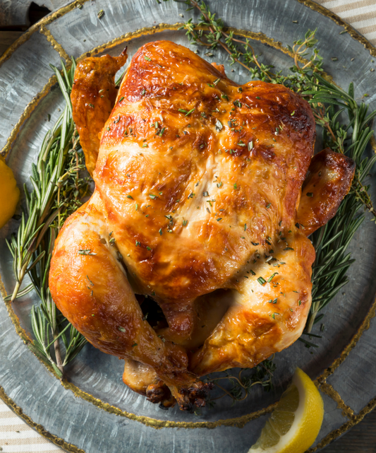 A Culinary Harmony: Perfectly Roasted Chicken Paired with FOY Dealcoholized Chardonnay